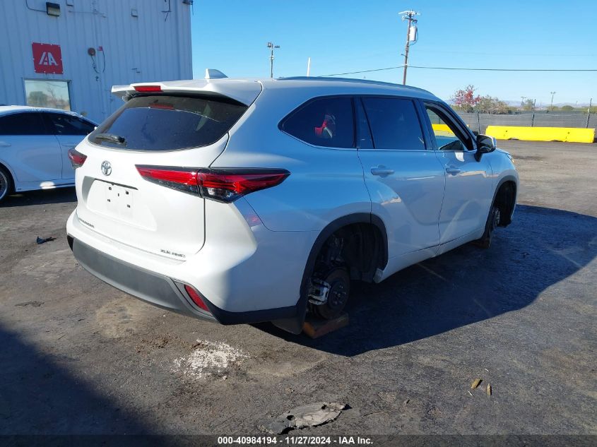 2022 TOYOTA HIGHLANDER XLE - 5TDHZRBHXNS230942