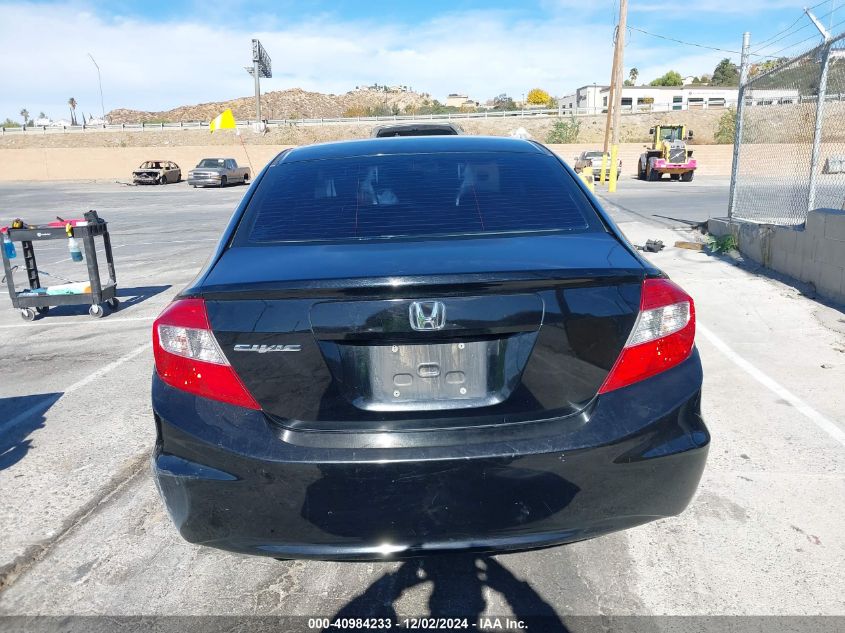 2012 Honda Civic Lx VIN: 19XFB2F53CE360491 Lot: 40984233