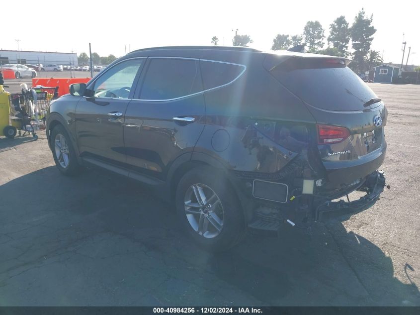 VIN 5NMZU3LB7JH099749 2018 Hyundai Santa Fe, Sport... no.3