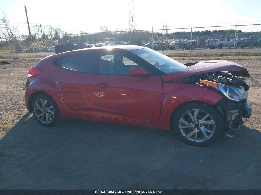2017 HYUNDAI VELOSTER VIN: KMHTC6ADXHU306177