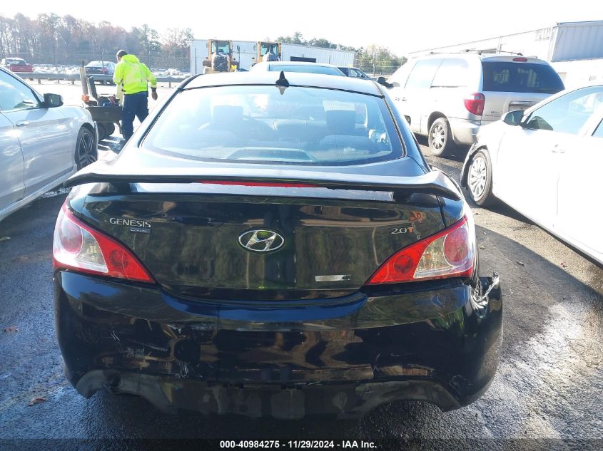 2010 HYUNDAI GENESIS VIN: KMHHT6KD1AU026786