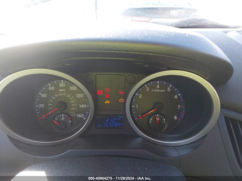 2010 HYUNDAI GENESIS VIN: KMHHT6KD1AU026786