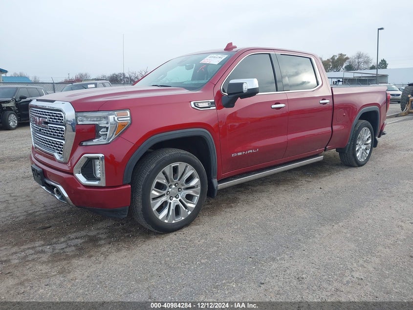 Vin: 1gtu9fet9lz277341, lot: 41474099, gmc sierra 1500 4wd  standard box denali 20202