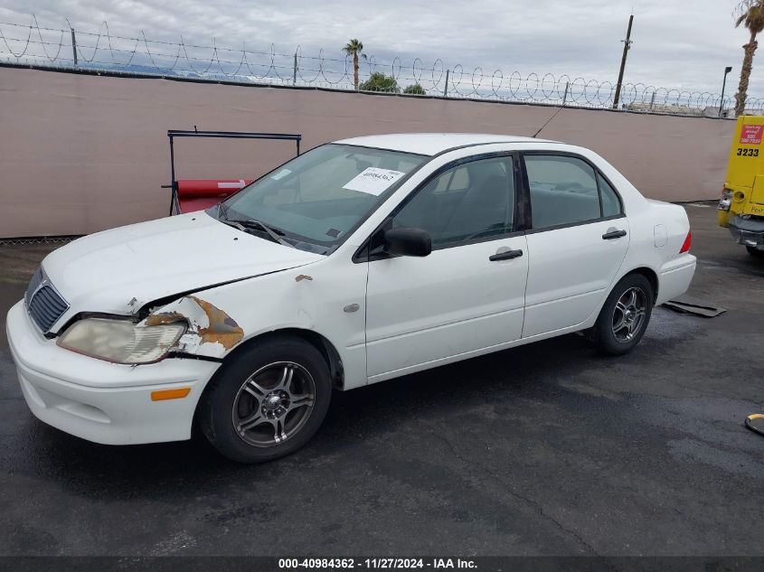 2002 Mitsubishi Lancer Es VIN: JA3AJ26E02U076537 Lot: 40984362