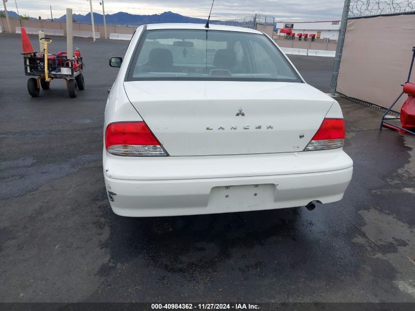 2002 Mitsubishi Lancer Es VIN: JA3AJ26E02U076537 Lot: 40984362