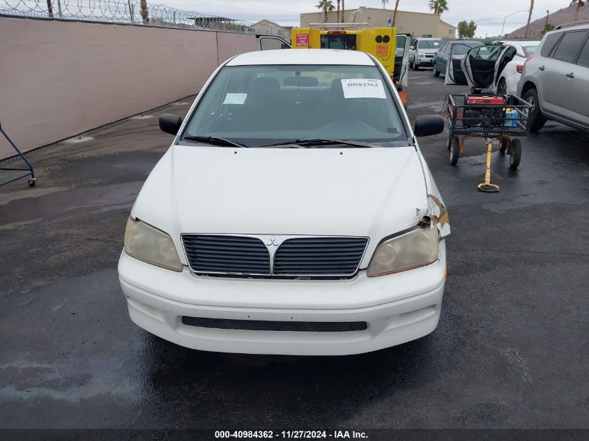 2002 Mitsubishi Lancer Es VIN: JA3AJ26E02U076537 Lot: 40984362