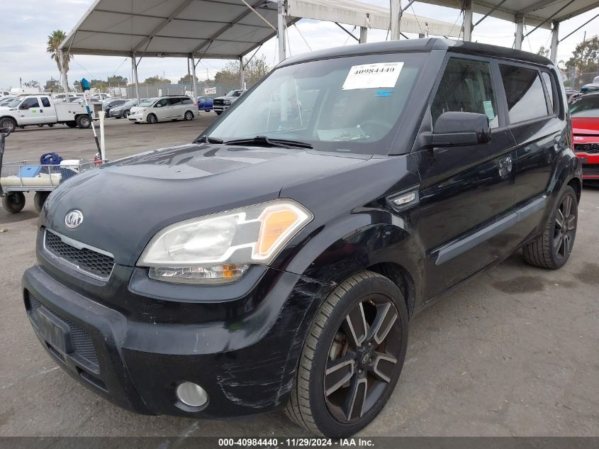 2010 Kia Soul + VIN: KNDJT2A22A7128935 Lot: 40984440