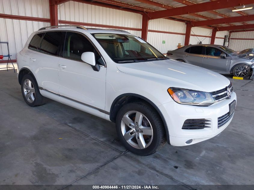 2013 VOLKSWAGEN TOUAREG TDI LUX - WVGEP9BP3DD010547
