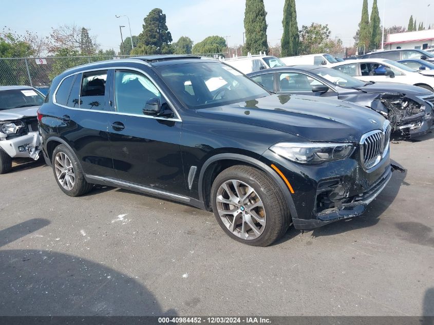 VIN 5UXCR6C09N9K12706 2022 BMW X5, Xdrive40I no.1