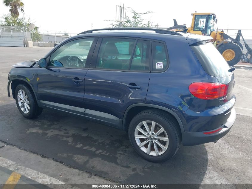 VIN WVGAV7AX6FW536155 2015 Volkswagen Tiguan, SE no.3