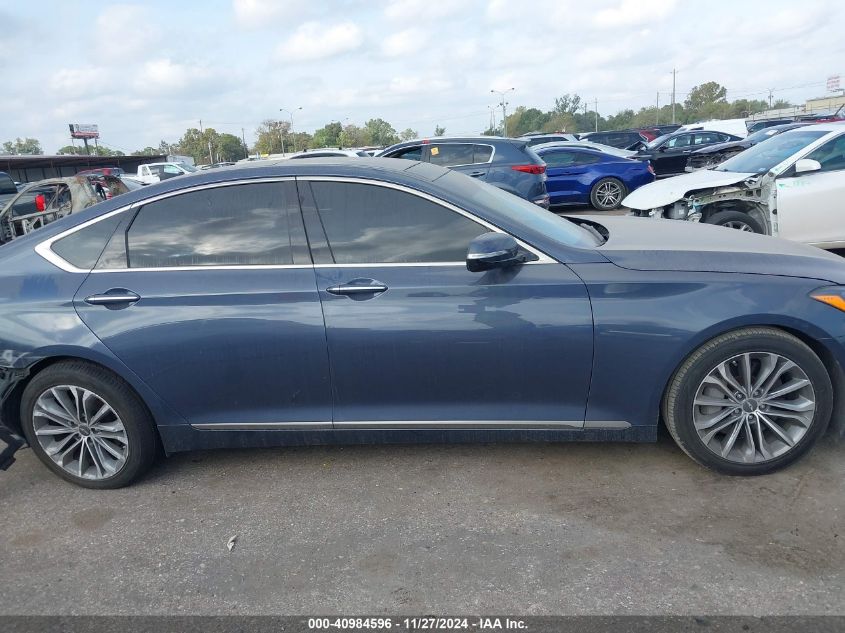 2015 HYUNDAI GENESIS VIN: KMHGN4JE3FU081252