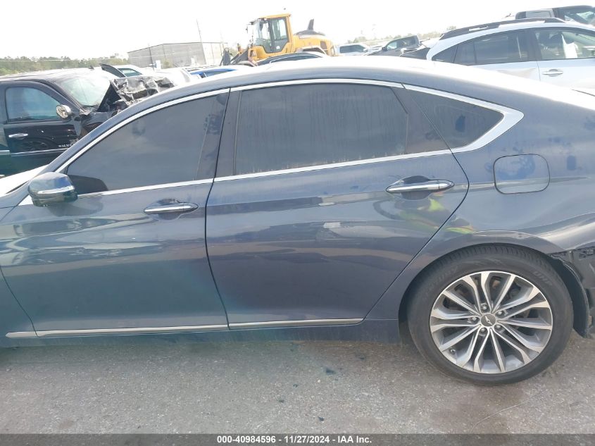 2015 Hyundai Genesis 3.8 VIN: KMHGN4JE3FU081252 Lot: 40984596