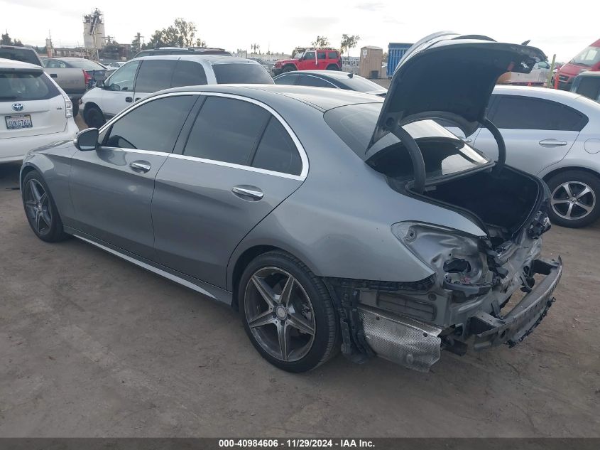 VIN 55SWF4JBXFU073823 2015 Mercedes-Benz C 300, Lux... no.3