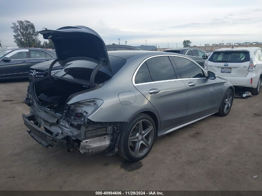 VIN 55SWF4JBXFU073823 2015 Mercedes-Benz C 300, Lux... no.4