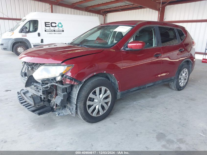 VIN 5N1AT2MN6GC774853 2016 Nissan Rogue, S no.2