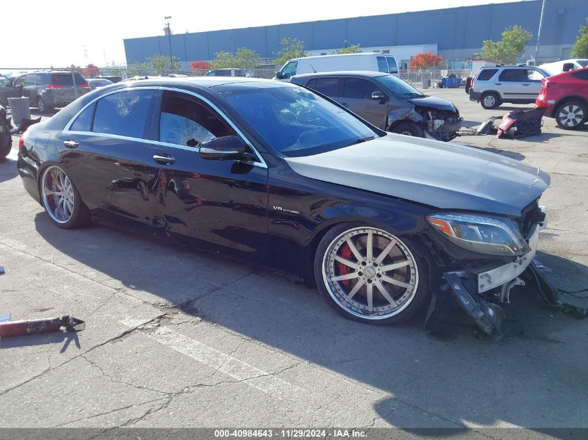 VIN WDDUG7JB5HA295212 2017 Mercedes-Benz AMG S 63,... no.1