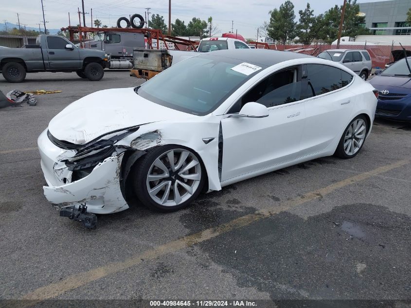 VIN 5YJ3E1EA7JF047759 2018 TESLA MODEL 3 no.2