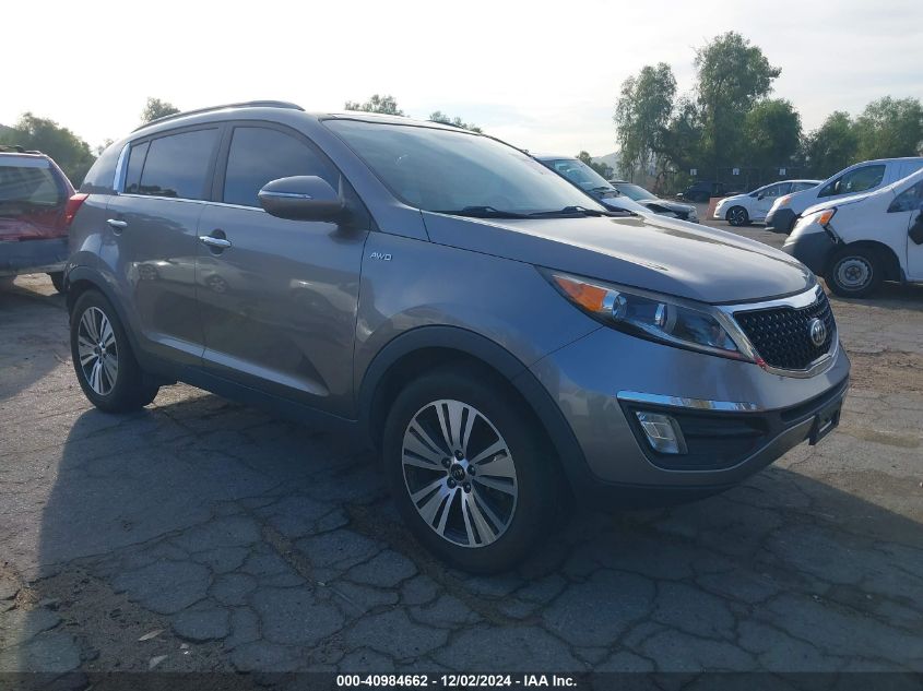 VIN KNDPCCAC5F7723553 2015 KIA SPORTAGE no.1