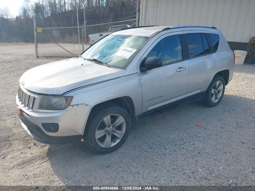 VIN 1C4NJDBB9ED536843 2014 JEEP COMPASS no.2