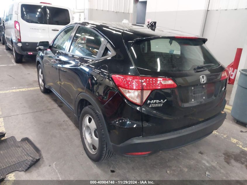 VIN 3CZRU6H37JG712784 2018 HONDA HR-V no.3