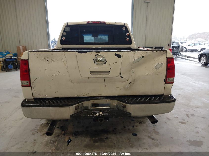 2006 Nissan Titan Se VIN: 1N6BA07A86N562631 Lot: 40984778