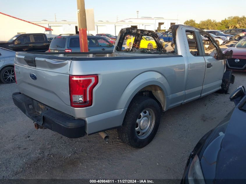 VIN 1FTEX1C87FKE79927 2015 Ford F-150, XL no.4