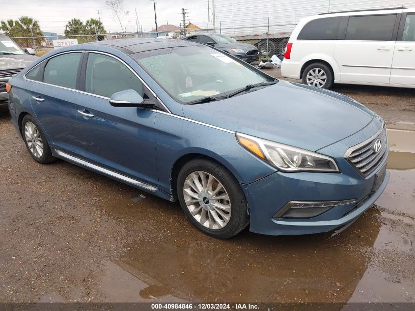 VIN 5NPE34AF5FH178845 2015 HYUNDAI SONATA no.1