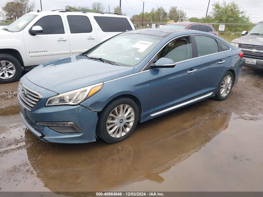 VIN 5NPE34AF5FH178845 2015 HYUNDAI SONATA no.2