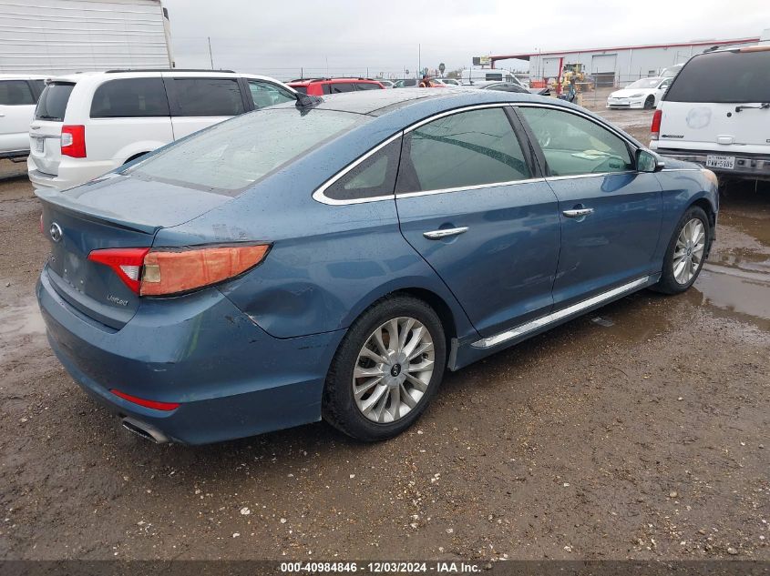 VIN 5NPE34AF5FH178845 2015 HYUNDAI SONATA no.4