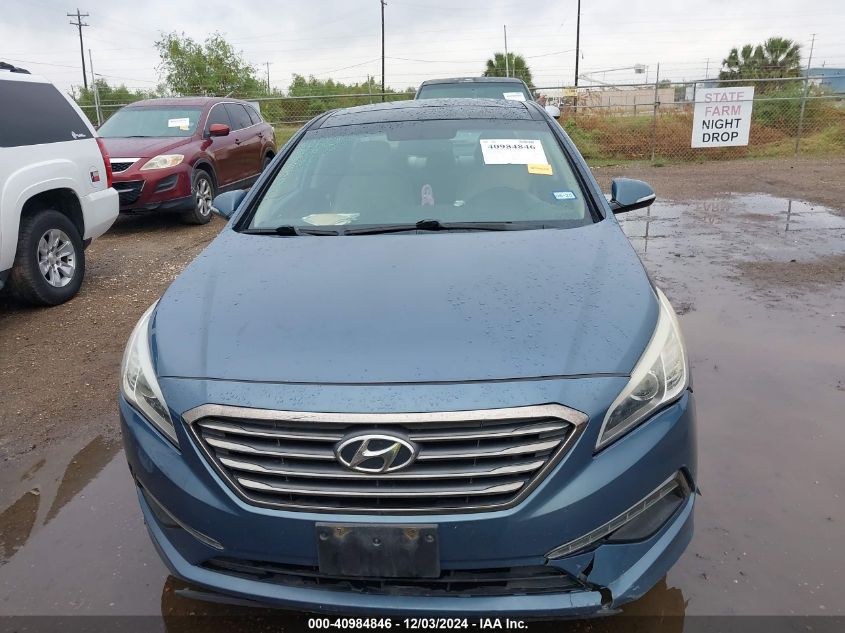 VIN 5NPE34AF5FH178845 2015 HYUNDAI SONATA no.6