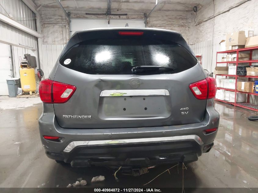 2019 Nissan Pathfinder Sv VIN: 5N1DR2MM3KC623870 Lot: 40984872