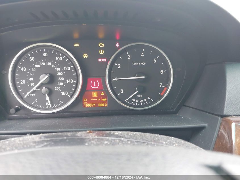 2008 BMW 535Xi VIN: WBANV93568CZ70154 Lot: 40984884