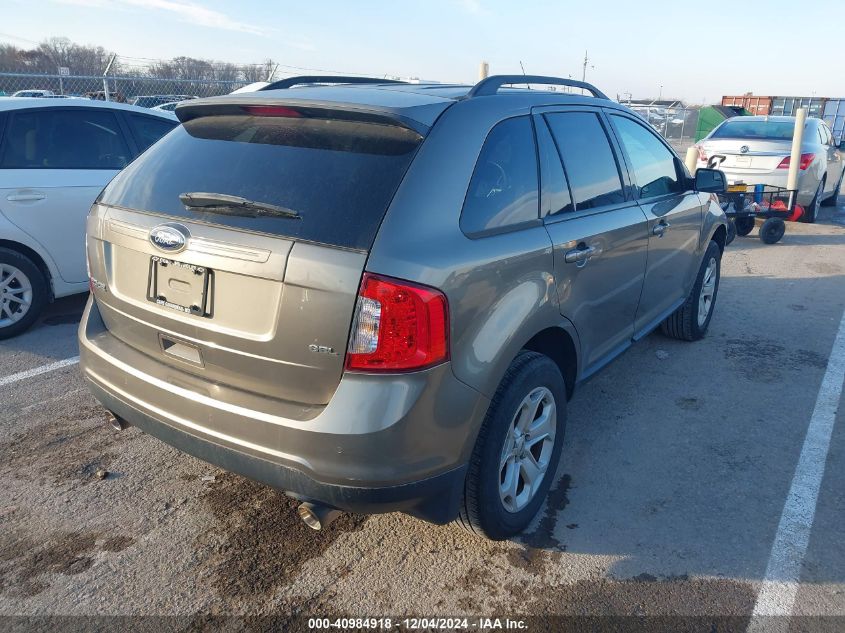 VIN 2FMDK3JC2EBA16420 2014 FORD EDGE no.4