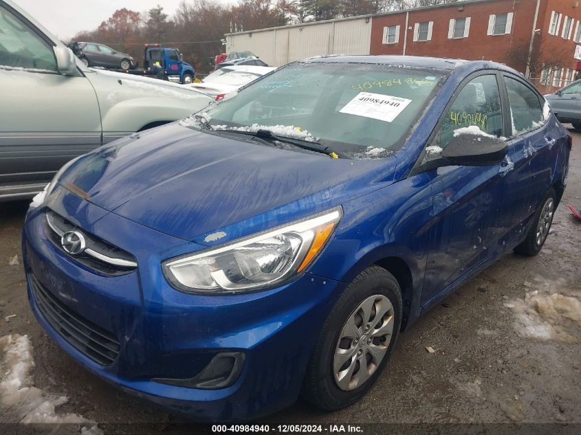 VIN KMHCT4AE3FU916139 2015 HYUNDAI ACCENT no.2