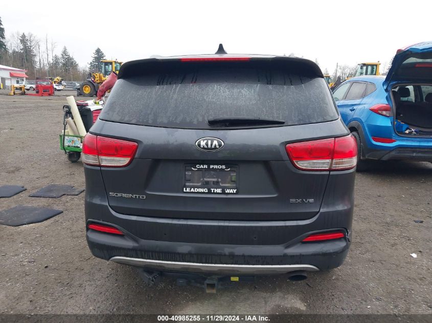 2018 Kia Sorento Ex VIN: 5XYPHDA55JG422141 Lot: 40985255