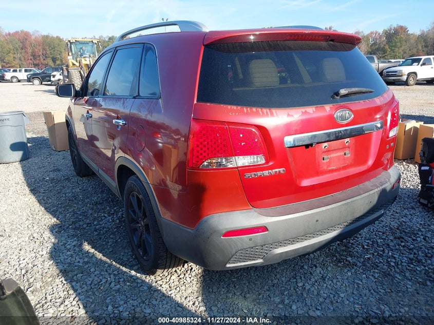 Vin: 5xyku4a22bg010224, lot: 41475167, kia sorento ex v6 20113