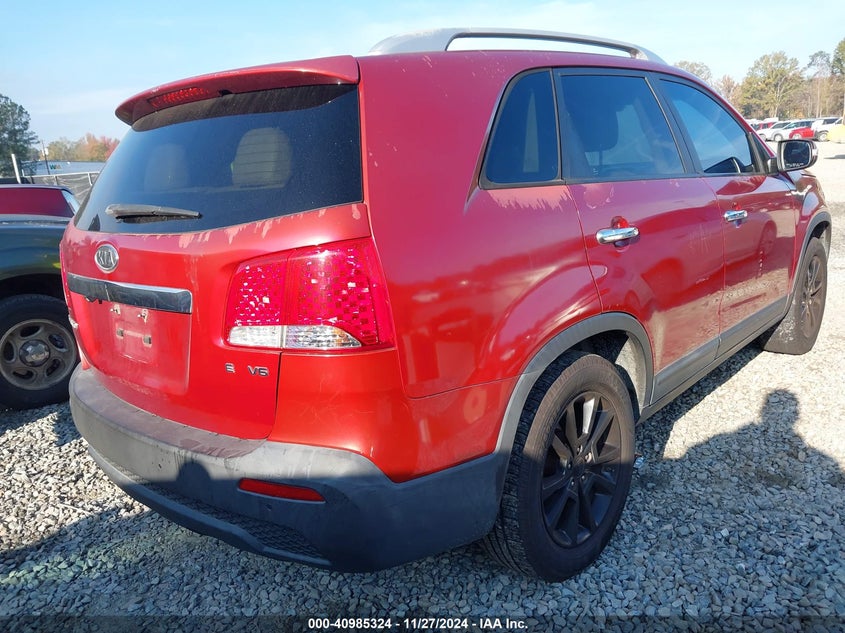 Vin: 5xyku4a22bg010224, lot: 41475167, kia sorento ex v6 20114