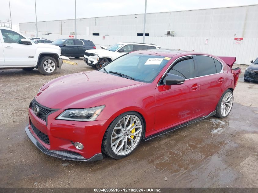 VIN JTHBE1BL3D5010570 2013 Lexus GS, 350 no.2