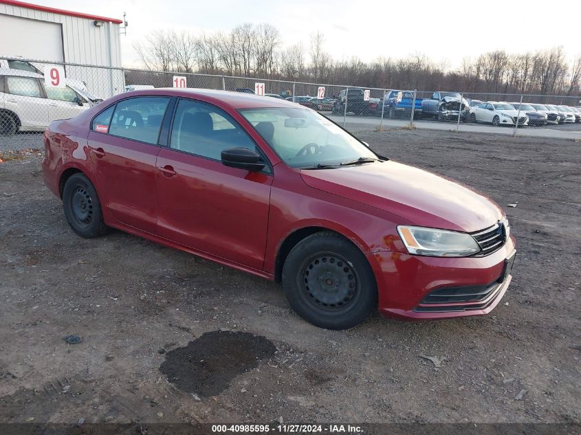 VIN 3VW267AJ9GM382606 2016 Volkswagen Jetta, 1.4T S no.1