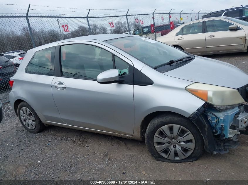 2012 Toyota Yaris L VIN: JTDJTUD36CD503343 Lot: 40985688