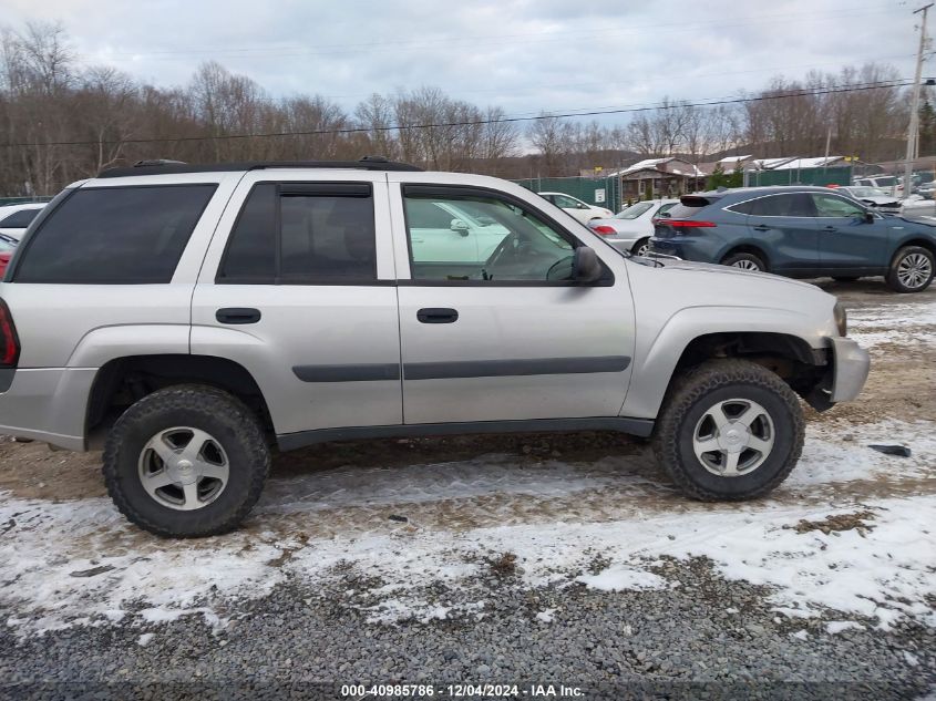 2005 Chevrolet Trailblazer Ls VIN: 1GNDT13S752182617 Lot: 40985786