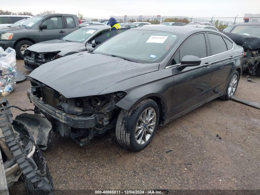 VIN 3FA6P0HD6HR252141 2017 Ford Fusion, SE no.2