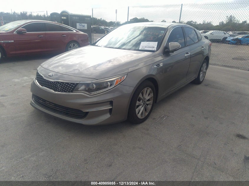 Vin: 5xxgu4l38gg102879, lot: 41475698, kia optima ex 20162