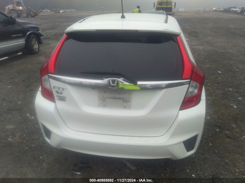 2016 Honda Fit Ex VIN: JHMGK5H70GX016917 Lot: 40985892