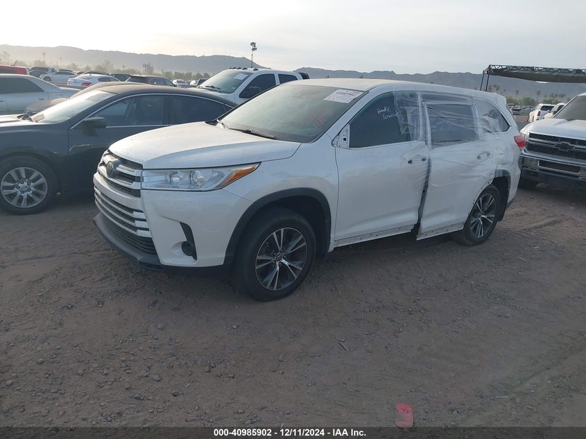 Vin: 5tdzarfh3hs024226, lot: 41475745, toyota highlander le 20172