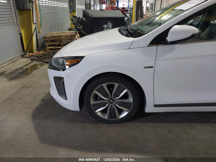 2018 Hyundai Ioniq Hybrid Limited VIN: KMHC05LC0JU072791 Lot: 40985927