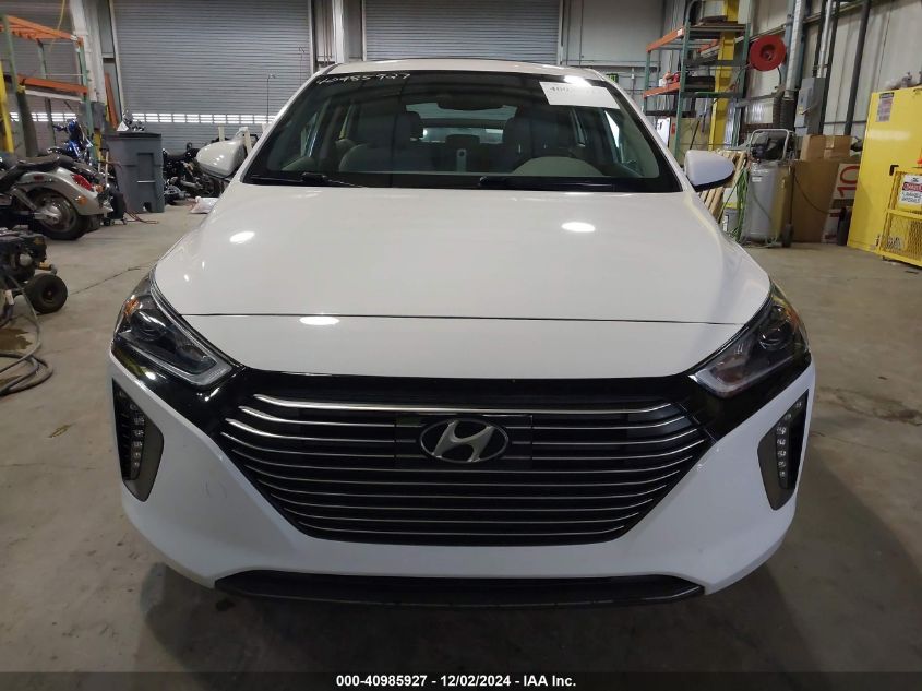 2018 Hyundai Ioniq Hybrid Limited VIN: KMHC05LC0JU072791 Lot: 40985927