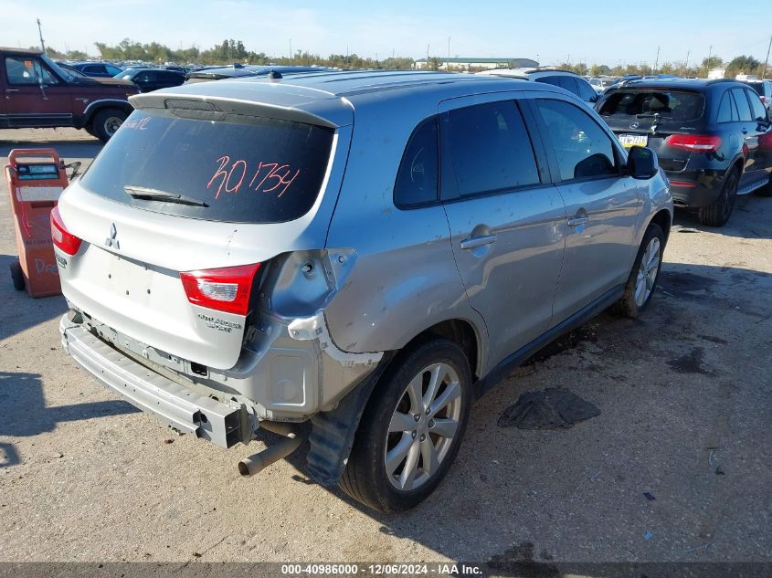 VIN 4A4AP3AU2EE022622 2014 MITSUBISHI OUTLANDER SPORT no.4