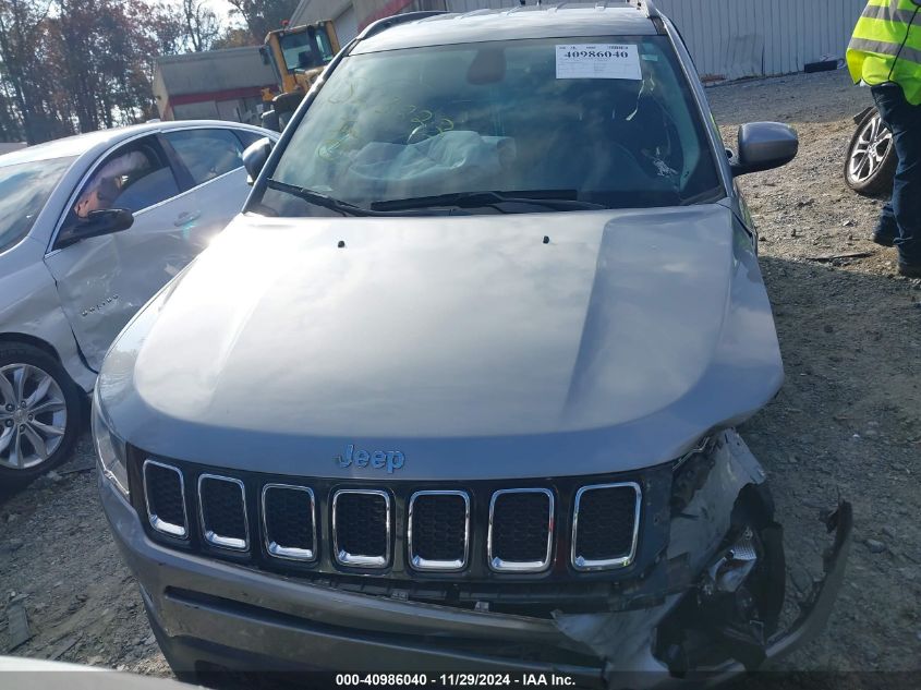 VIN 3C4NJCBB9MT523223 2021 Jeep Compass, Latitude Fwd no.12