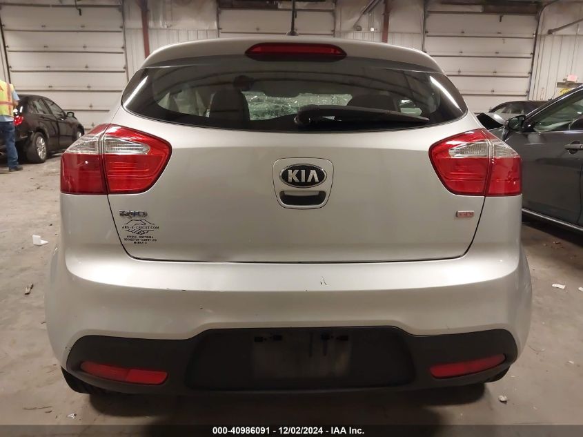 2013 Kia Rio Lx VIN: KNADM5A31D6274318 Lot: 40986091